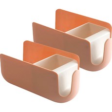 魔女工廠吹風機整理架, 2個, 粉紅色