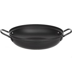 plala IH爐適用雙耳硬鋁湯鍋, 黑色, 24cm, 1個