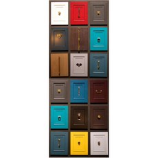 裝飾門壁紙 2件組, 1