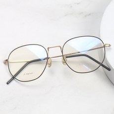 BEIMA 多角β鈦眼鏡框 + 近紅外線抗藍光鏡片 + 高級眼鏡盒套組