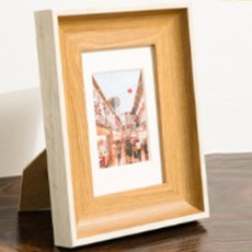 Yettayeogi Come in Luke 浪漫復古相框 擺飾 客廳 臥室 古典桌, 白色邊框