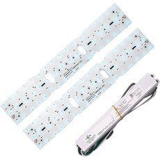 Lead home 三星 LED 模組 客廳燈 50W 580 mm x 97 mm 6500K 2入組, 1套, 白光