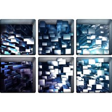 Joy World 防滑浴缸貼紙6件組, 1套, 14