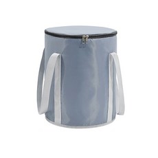 full of fun 攜帶式折疊足浴桶 灰色, 1個