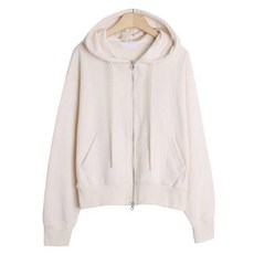 린다샵 포서치 컬러풀 세미크롭 박시핏 후드집업 자켓 cpjk4723k31