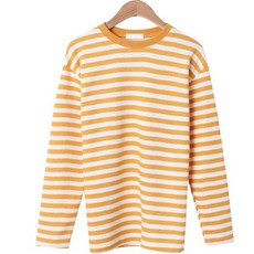 린다샵 여성용 스피치 베이직 스트라이프 긴팔티 cpt11624k31