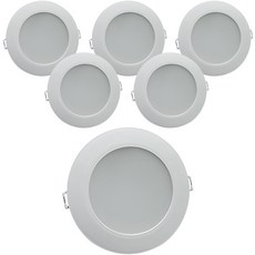 SIGMA LED 10W 薄型 LED 崁燈 高級款, 晝光色(白光), 6個