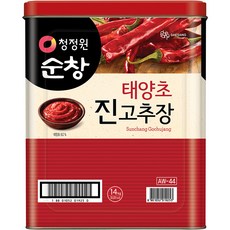 청정원순창 태양초 진 고추장, 14kg, 1개