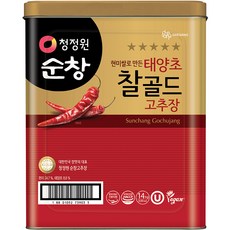 청정원순창 태양초 찰골드 고추장, 1개, 14kg