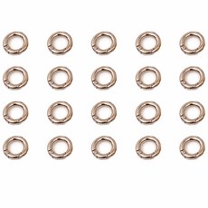 開口O形環 10mm, 20個, 銀色