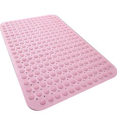 Nabida 浴室腳踏墊, 粉紅色, 1個