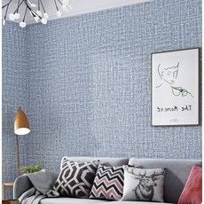 Forestin DIY粉彩自黏裝飾壁紙, 深藍色