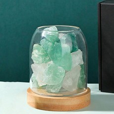 Quardi 水晶香氛燈, 綠色 + 白色, 1個