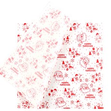 THE PACK COMPANY 防油紙 聖誕老人 30 x 30 cm, 1000個, 1入