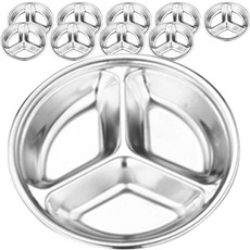 3格醬料碟 小, 單一顏色, 10個