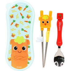 LiLFANT Knpn Friends學習訓練餐具套組, 1套, 混色