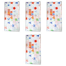 ABM 生日快樂派對桌布, 4個, 1件