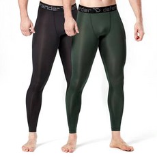 Defender 男士運動跑步第 9 部分長褲 LP 2 件套