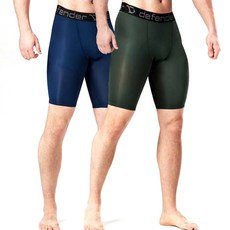 Defender 男士運動跑步 5 件式短褲 SH 2 件套