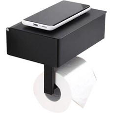 Jon Global DND 衛生紙架, 1套, 03 黑色外殼