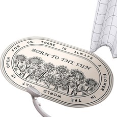 P31 黑白地墊 40 x 60 cm, 5, 1個