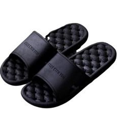 JAY 防滑浴室拖鞋, 黑色