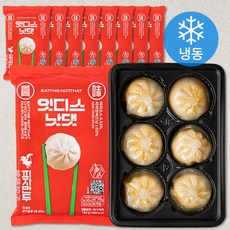 잇디스낫댓 닭가슴살 만두 피자 6개입 (냉동), 9팩, 180g