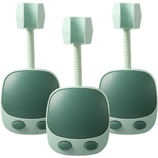 Mugen 頭部可調節淋浴架綠色, 3個, 綠色