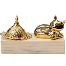 P31 狐狸線香座 B, 金色