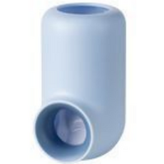 JM2 現代壁掛式牙膏擠壓器 藍色, 1個, 藍