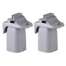 공감피크 무타공 치약걸이, 그레이, 2개