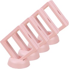 Olloom 多用途薄膜相框 4入, 粉紅色