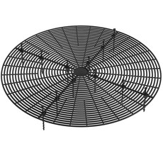 My Daily 花盆土壤覆蓋物 防止塵土飛揚 圓形覆蓋罩 黑色 大型, 1個