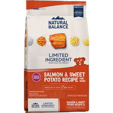 내추럴발란스 어덜트 강아지 LI 그레인프리 레시피 건식사료, 연어+고구마, 5kg, 1개