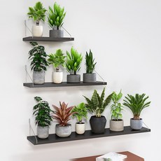 Zapas 室內裝飾層架3件組, 黑色