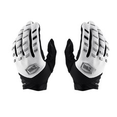 Mysoi 騎行摩托車耐磨騎行手套雙手套組, 06白色