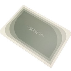 Witherhome 簡約素色淋浴間地墊 S 60 x 40 cm, 綠色, 1個