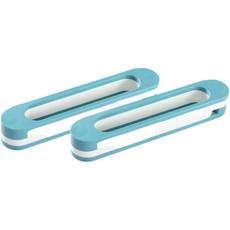 애플민트 모던 심플 욕실화 걸이, 블루, 2개