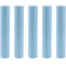 PDS리빙 심플한 여행 워시 휴대용 칫솔 케이스, 5개, 블루