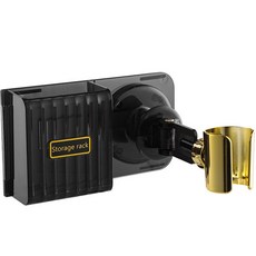 TAD吹風機收納盒架, 1個, 黑色