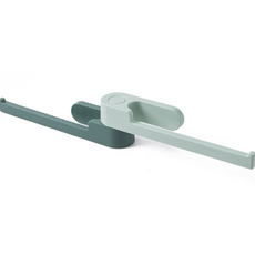 로이윙 다용도 2단 수납걸이 스윙 행거, 1개, 그린