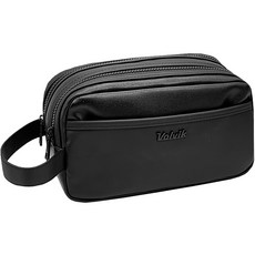 Volvik 雙向拉鍊高爾夫手拿包 VAJPPC03BK, 黑色