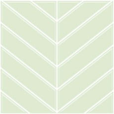 YESSO Deco 3D環氧樹脂磁磚壁貼 人字紋 10入, 薄荷綠