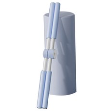 優異正姿平衡伸展棒 藍色, 1個