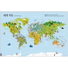 Mellow 兒童韓文版世界地圖, 1個