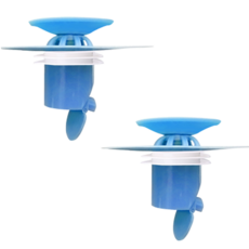 J-Lo Drain 排水塞蓋防異味藍色, 2個