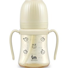 토비앤몰리 돗바니 PPSU 빨대컵, 180ml, 1개, 돗바니 바닐라