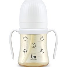 토비앤몰리 돗바니 PPSU 빨대컵, 180ml, 1개, 돗바니 화이트