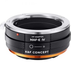 케이앤에프컨셉 렌즈변환 어댑터 MAF-E IV PRO 미놀타 AF 소니 A 호환, 1개