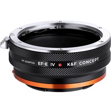케이앤에프컨셉 렌즈변환 어댑터 EOS-E IV PRO 캐논 EF 호환, 1개